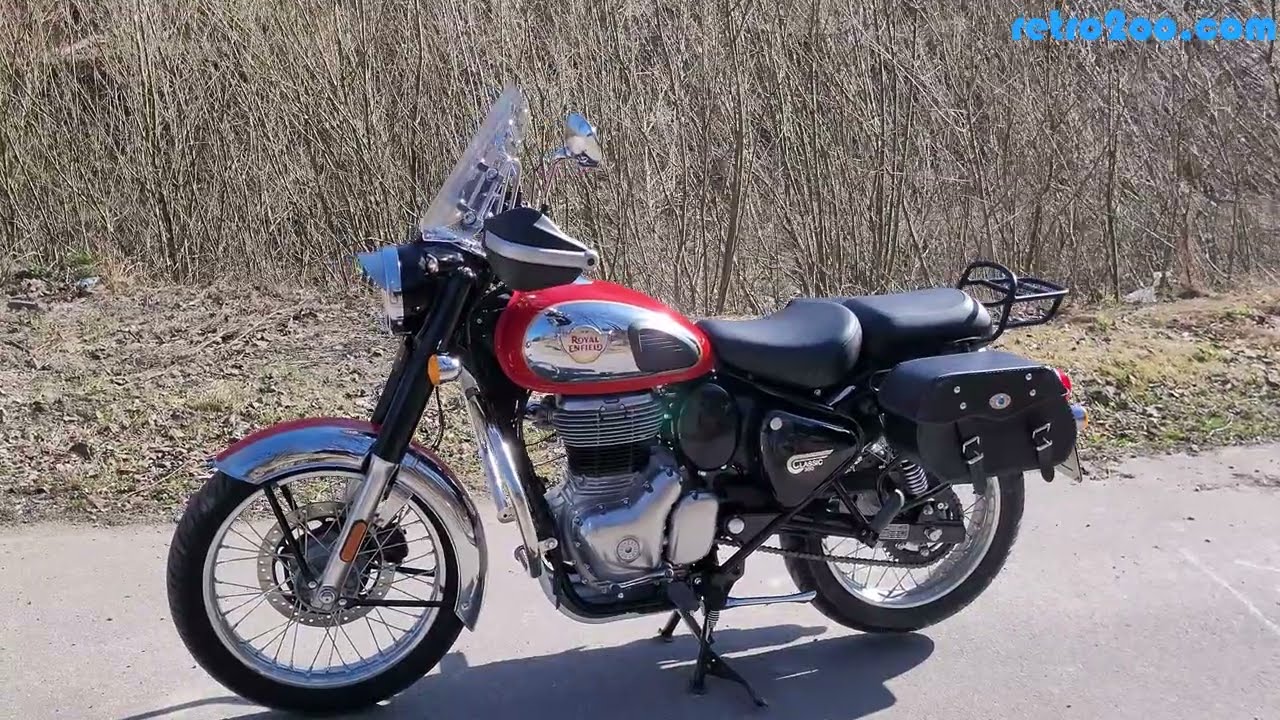 Royal Enfield Classic red-chrome 2024. Rozpoczęcie sezonu motocyklowego 2026