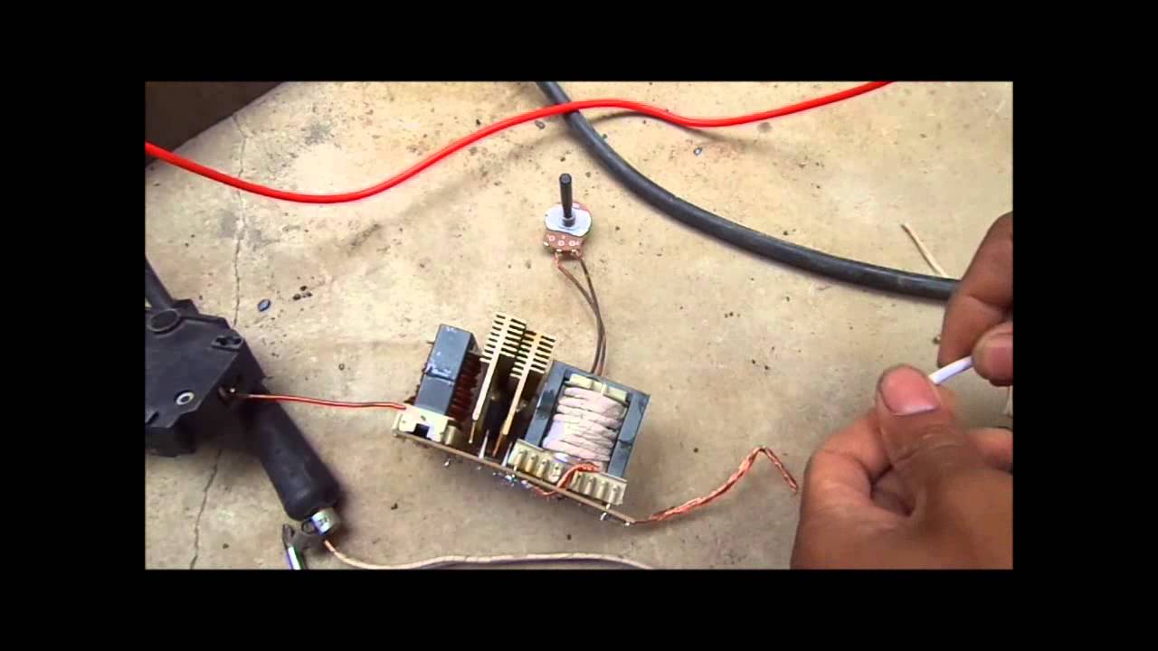 Maquina de solda feita com trafos de mic, Controlador de amperagem 3