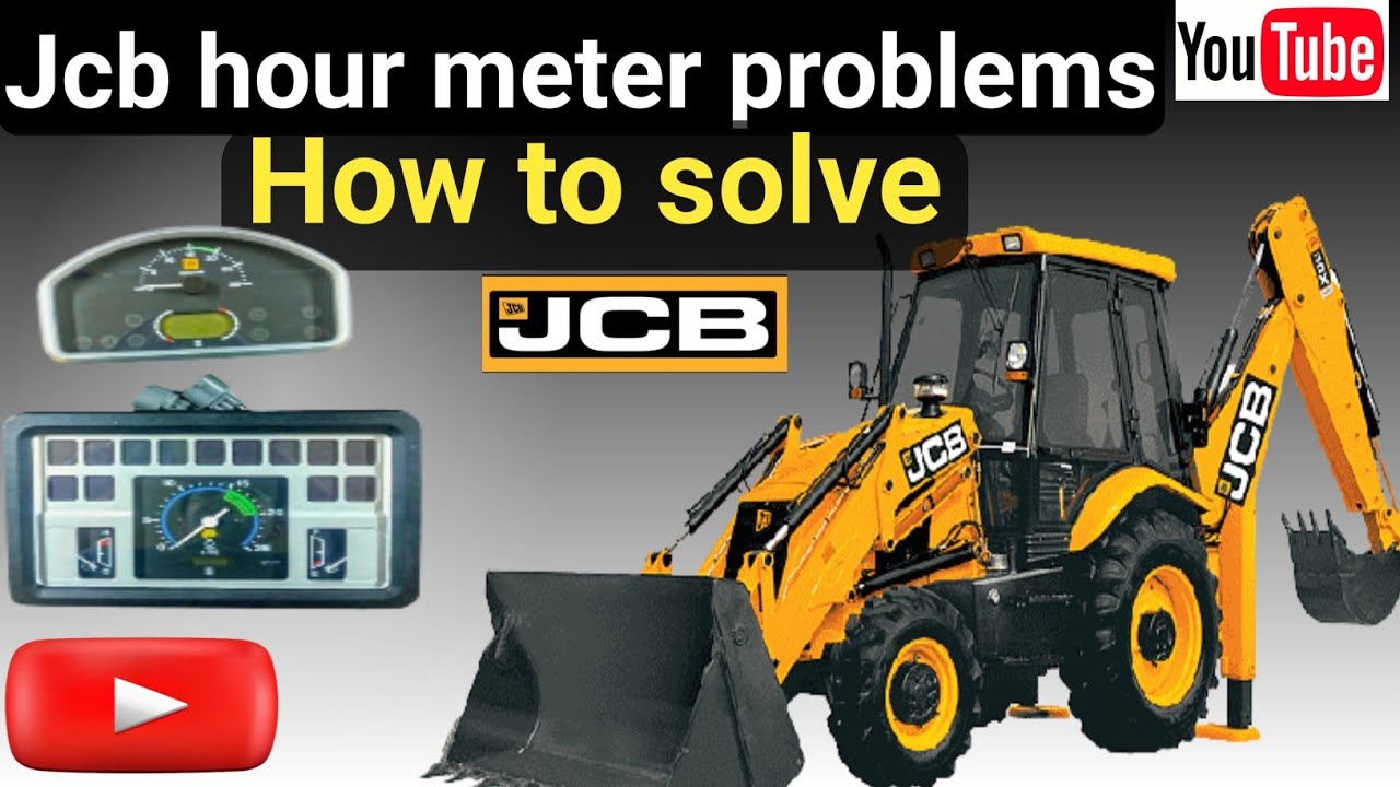 JCB hour meters problem | how to fix JCB hour meter problems | jcb hours meter not working