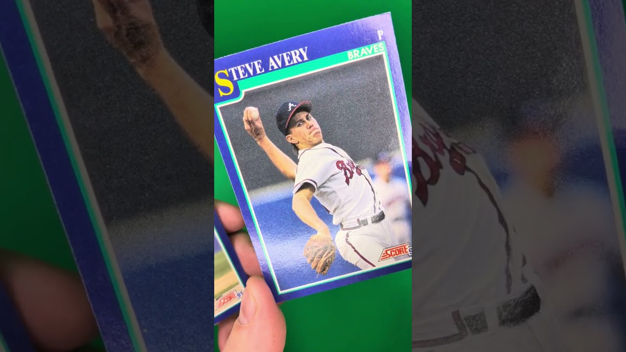 1991 Score baseball cards. 