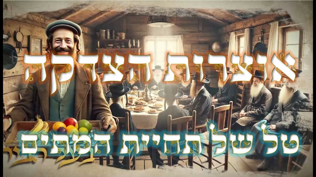 סוד מצוות הצדקה להחיות מתים ולרפא חולים || מתורת רבי אליעזר הגדול זיע