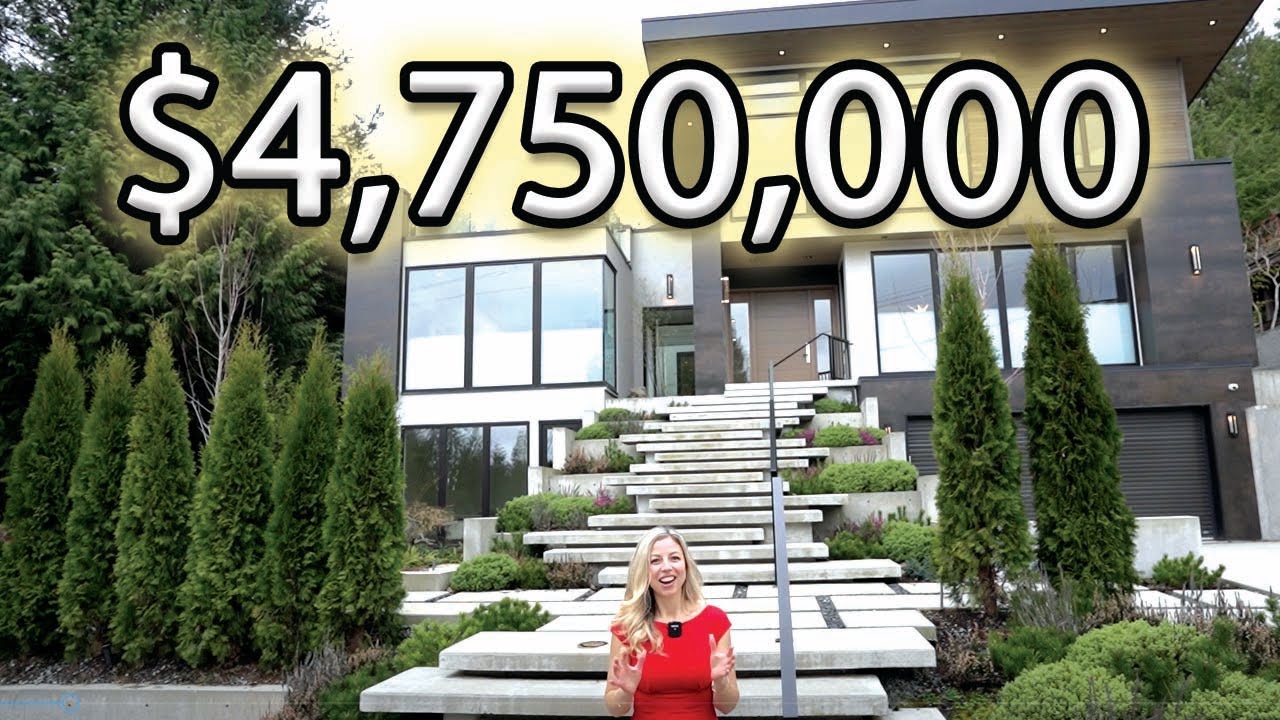 Touring a $4,750,000 luxury modern house!
