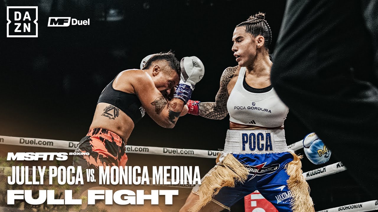 FULL FIGHT: Jully Poca vs Monica Medina | Misfits Boxing