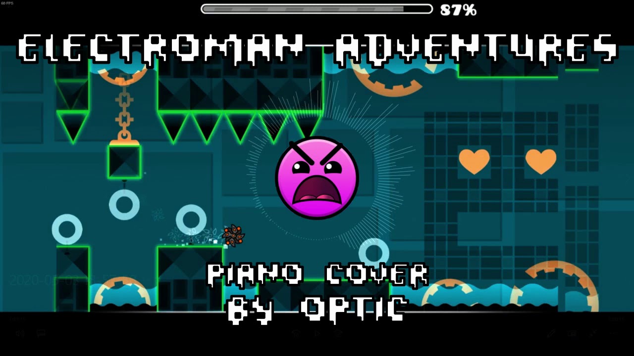 Electroman Adventures by Waterflame - piano cover (full song)