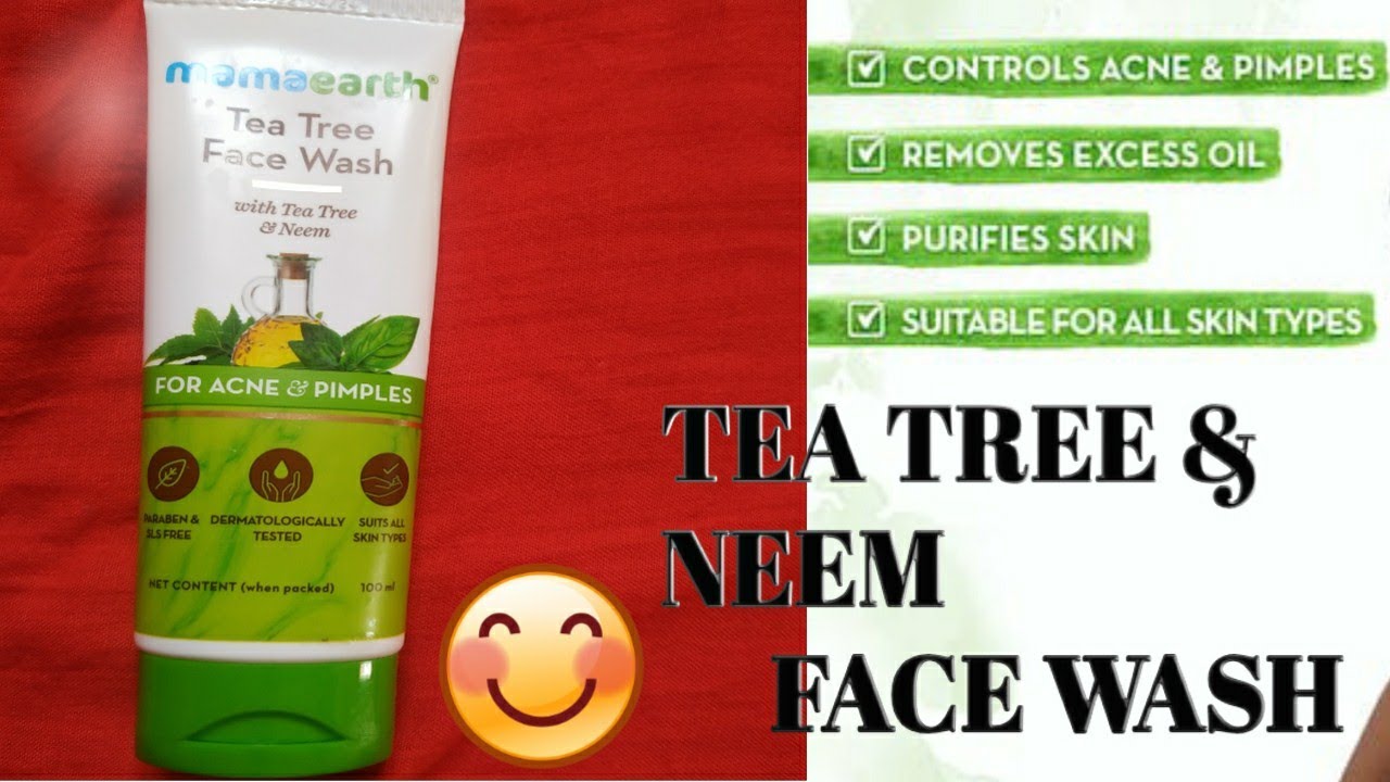 Mamaearth Tea tree face wash | Face wash for Acne Prone skin | #honestreview  #facewashforpimples