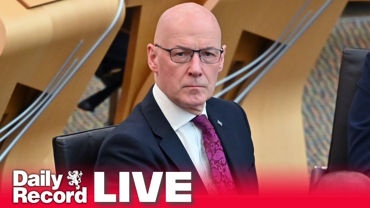 Live: John Swinney takes First Minister's Questions #FMQs