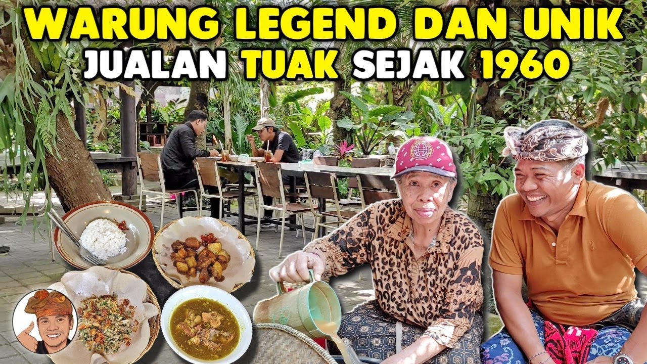 MASAKAN BABI DENGAN MINUMAN TUAK DI BALI - WARUNG DADONG LOCATED