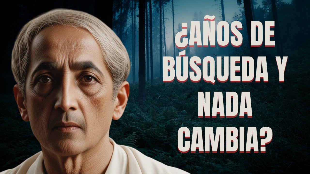 Los 5 ERRORES que Destruyen tu Búsqueda Espiritual (Krishnamurti te lo advirtió)
