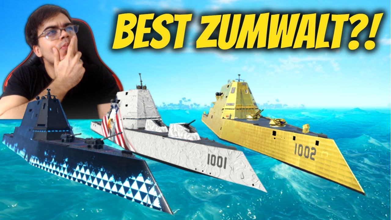 ЛУЧШИЙ ZUMWALT среди современных боевых кораблей? ВЕРХОВНЫЙ рейтинг семейства Zumwalt!