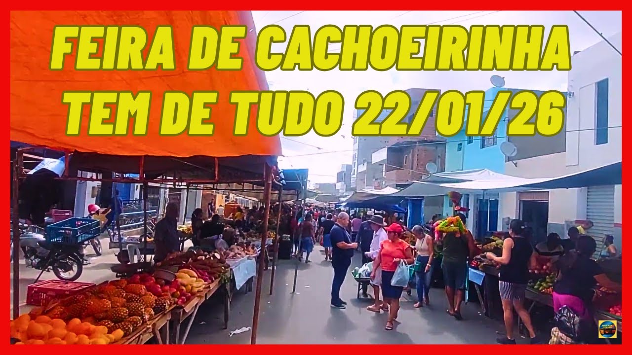 CONHEÇA MAIS UMA  FEIRA DE CACHOEIRINHA - PE VÍDEO GRVADO 22/01/2026