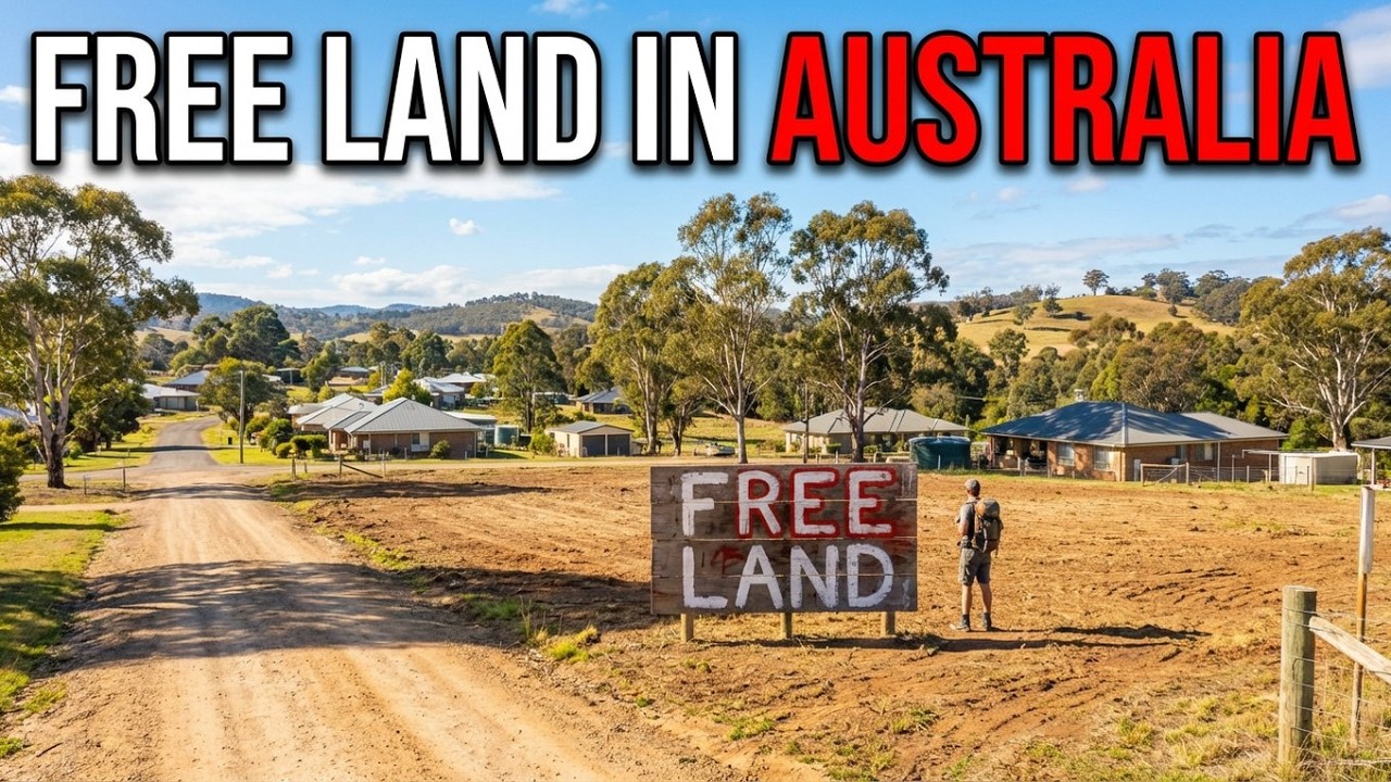 8 Australian Towns Offering FREE Land Right Now in 2026