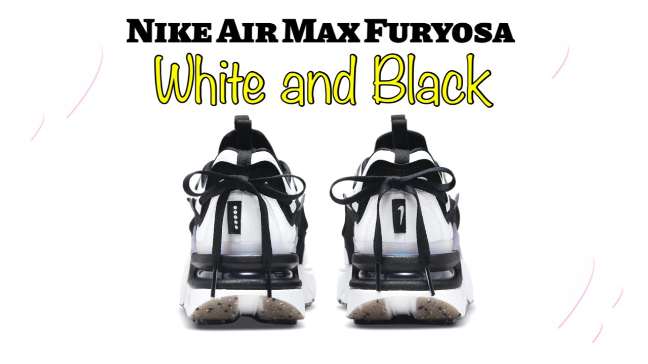 WHITE AND BLACK Nike Air Max Furyosa DETAILED LOOK and Release Update