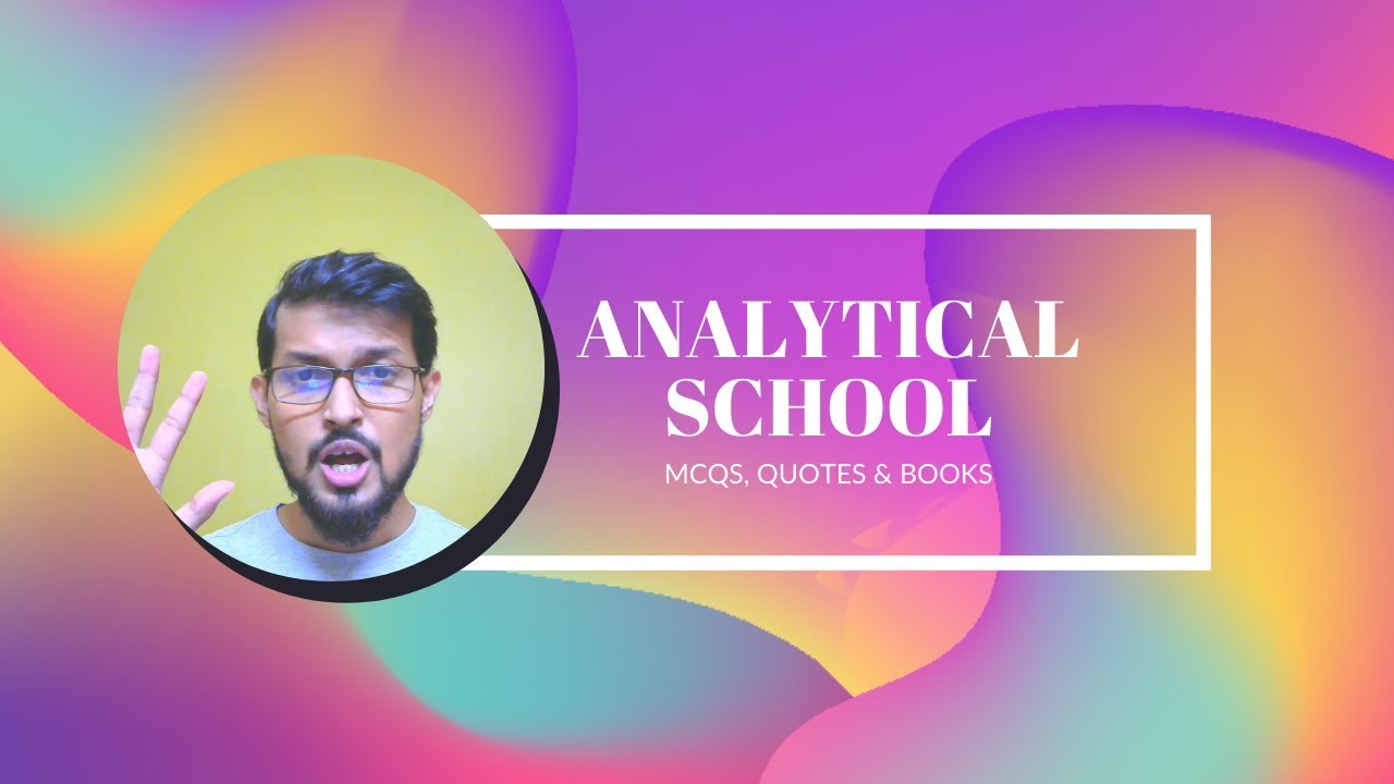 Important MCQs | Analytical School | List of Quotes | Revision | Sudipta Bhowmick