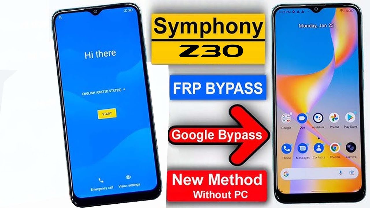 Symphony Z30 Frp Bypass/New Method 2024