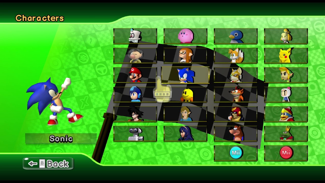 Mario Kart Wii Deluxe X - Green edition - Gameplay 