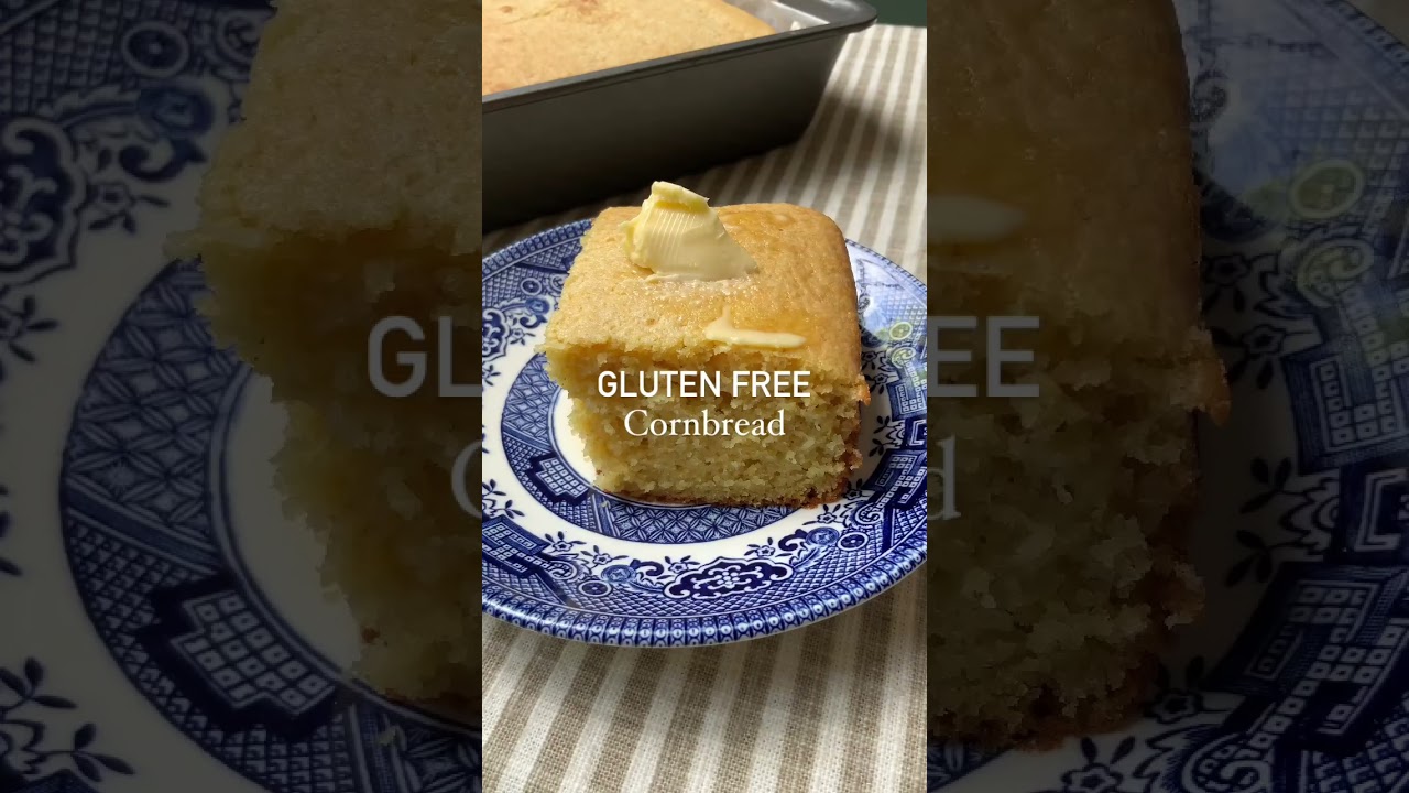 Fluffy and soft GLUTEN FREE CORNBREAD