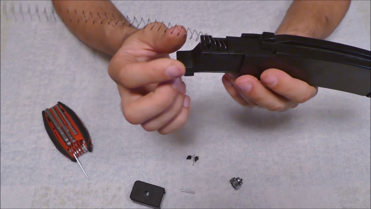 ASG Scorpion Evo 3 Disassembling & assembling magazine
