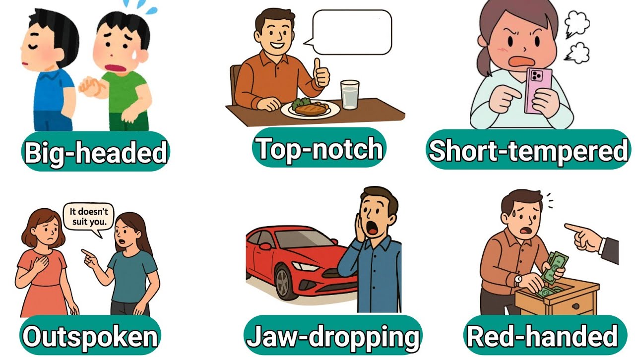 Compound Adjectives: Boost Your English Vocabulary || Expand Your Vocabulary