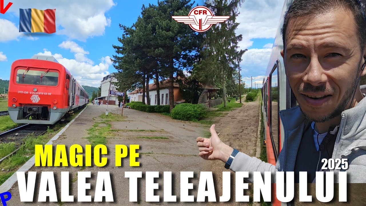 Ultima linie montană de navetă din Prahova? 🚂 Ploiești – Măneciu cu Trenul R 10245 (Linia 504
