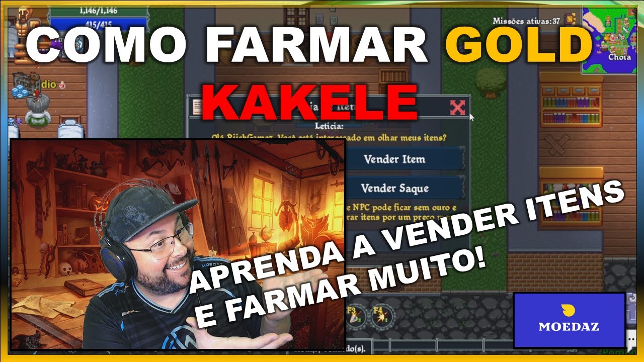 COMO FARMAR MUITO GOLD NO KAKELE | TUTORIAL COMPLETO