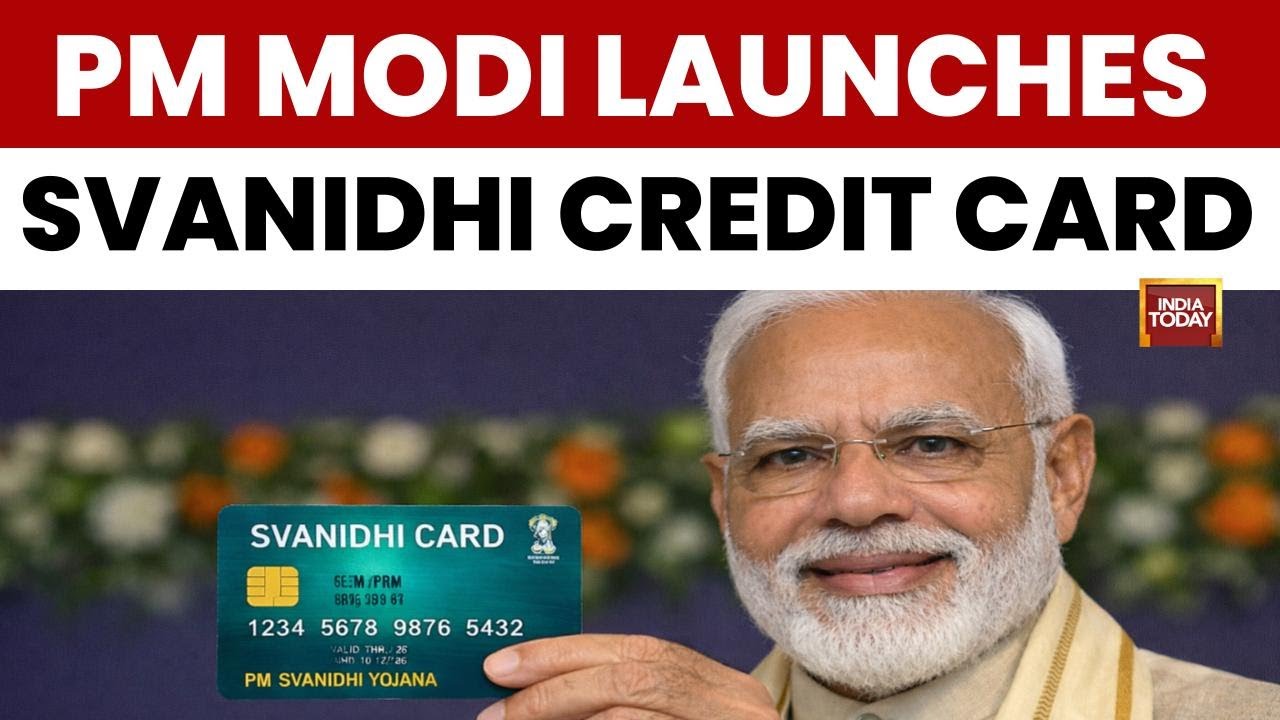 PM MODI IN KERALA | PM SVANidhi Credit Card Launched for Street Vendors | STREET VENDORS BOOST