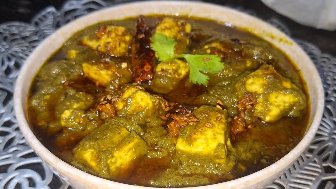 🥬 Palak Paneer Restaurant Style | Dhaba Wala Swad Ghar Pe