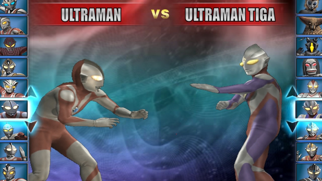COM VS COM TSAHH TSAHH - ULTRAMAN FIGHTING EVOLUTION 3 PS2 #mediashareon