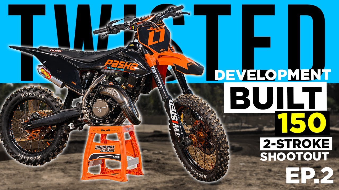 Exotic KTM 150 Two Stroke Twisted Build - Pasha 150 Shootout EP2