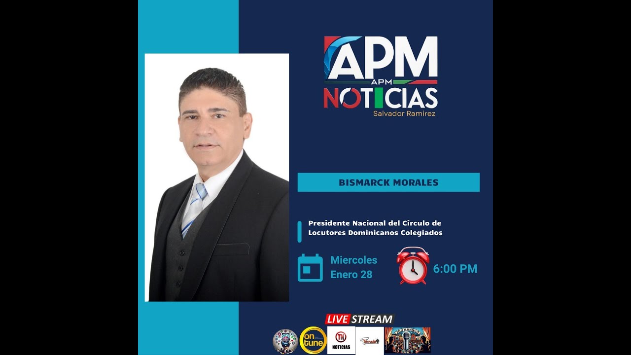 APM noticias, entrevista especial con Bismarck Morales .