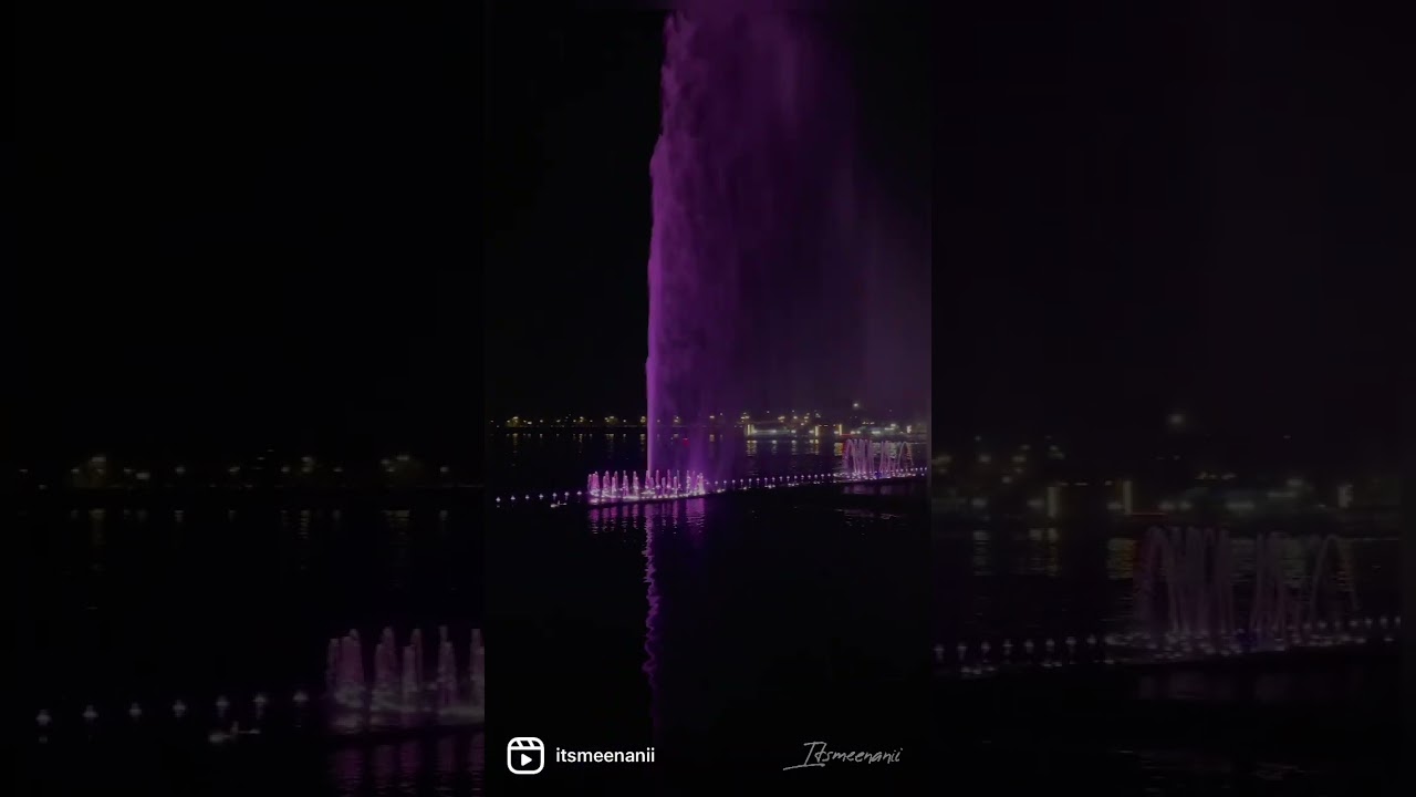 India&rsquo;s largest musical fountain in Hyderabad Hussain sagar