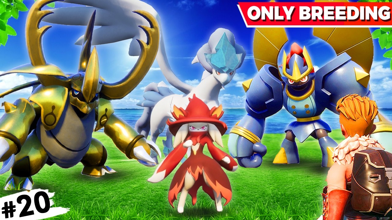 FINALLY I BREED 100+ POKEMON - MEGA BREEDING! 🤩 | PALWORLD ONLY BREEDING #20