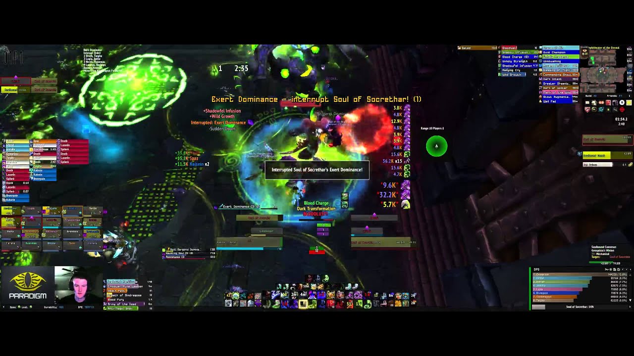 Paradigm (The Forgotten Coast) - Mythic Socrethar The Eternal - Unholy DK PoV