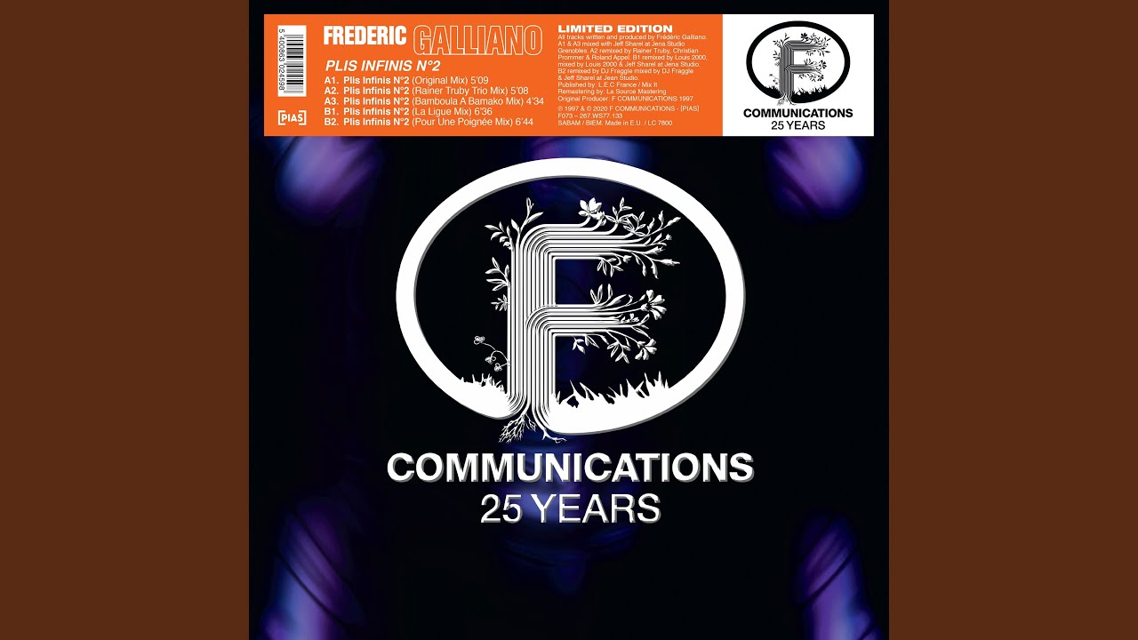 Plis Infinis n°2 (2020 Remastered Version - Pour Une Poignée Mix)
