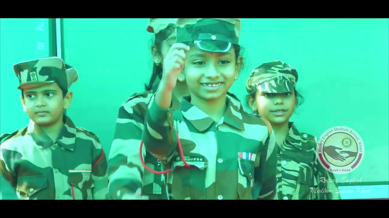 05 TRIBUTE TO THE SOLDIERS | ANNUAL GATHERING 2025 | ROTARY ENGLISH MEDIUM SCHOOL, KHED