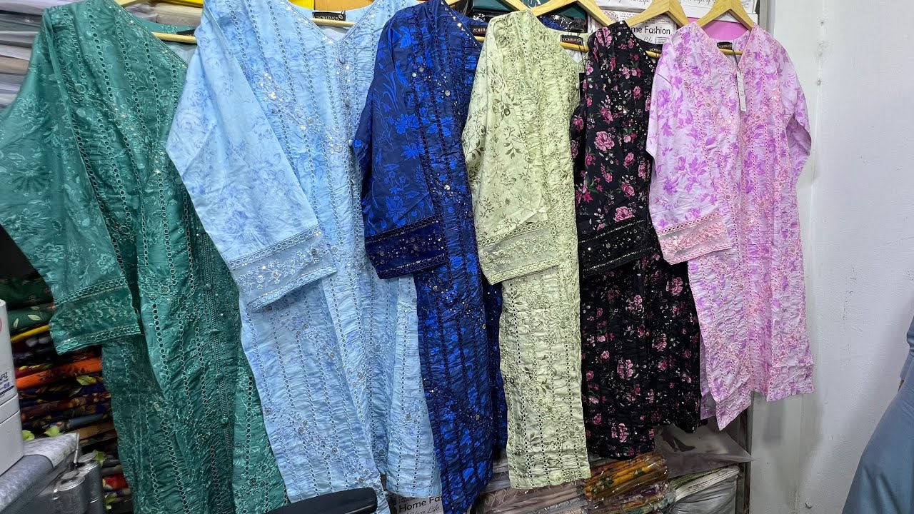 Premium Rivaj Brosha Jacquard Airjet Lawn  | 8 Mtr Cutting | Premium Threads Embroidered Collection