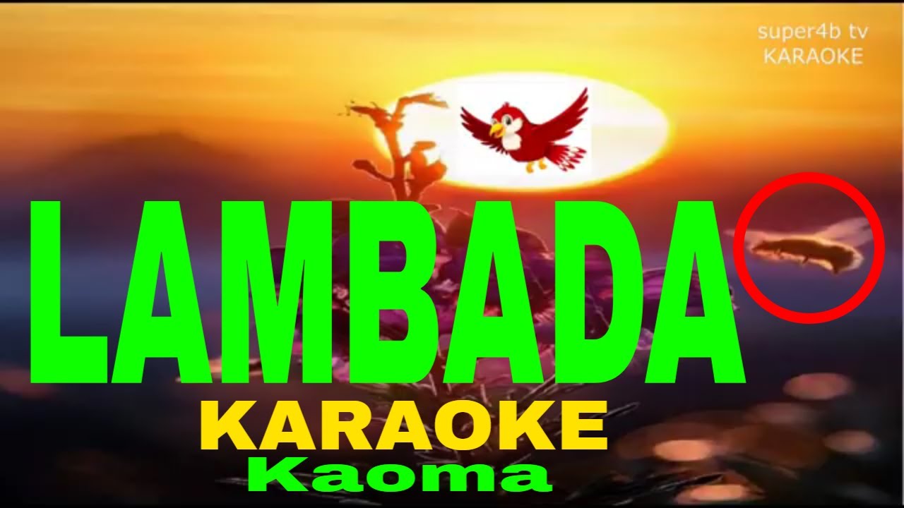 LAMBADA By Kaoma KARAOKE Version (5-D Surround Sounds)