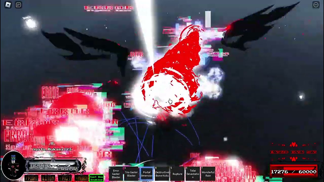 Enraged Error Sans Boss Solo  Take 3 [ Undertale Timeline Collapse ]