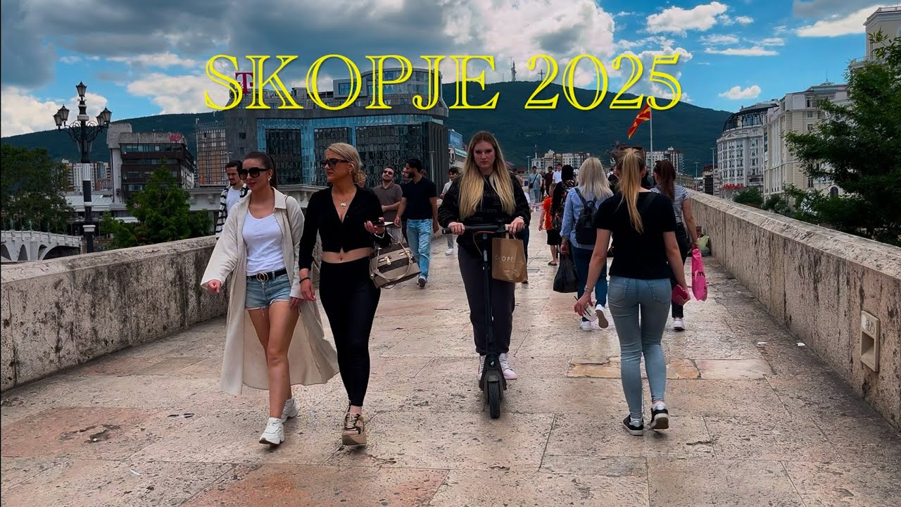 SKOPJE WALKING TOUR 2025 - ПРОШЕТКА НИЗ СКОПЈЕ