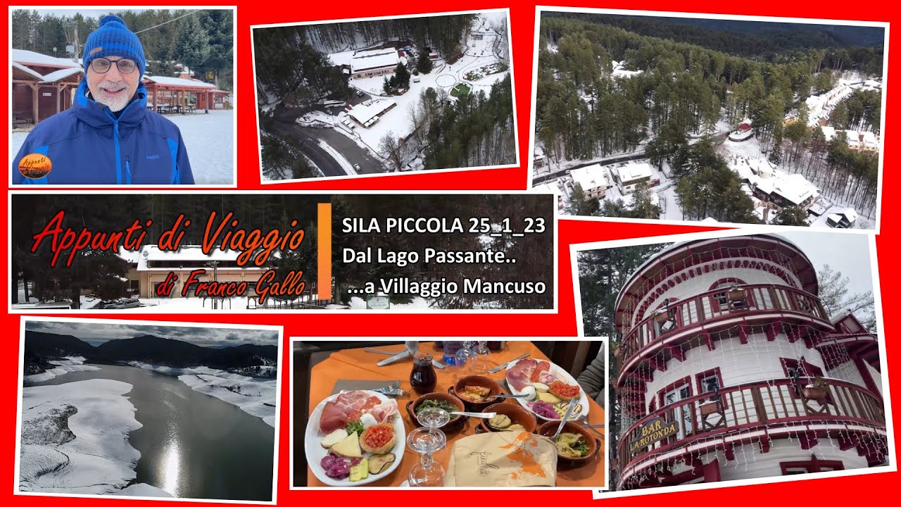 Dal Lago Passante a Villaggio Mancuso 25-01-23