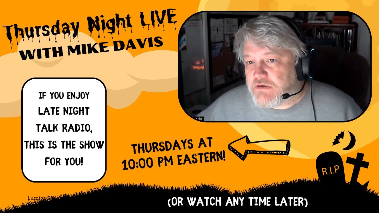 🌛 Thursday Night LIVE: Episode 68  📻 It's like LATE NIGHT Radio!