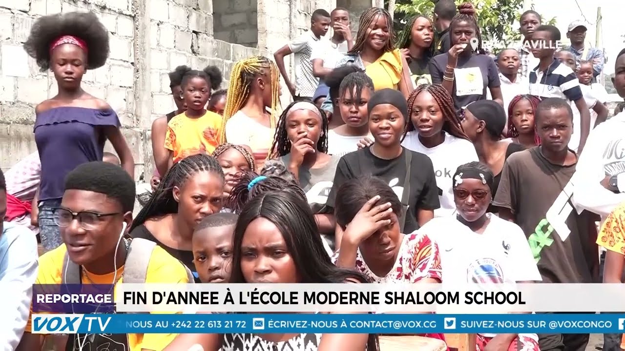 Fin d'année à l'école moderne Shaloom School