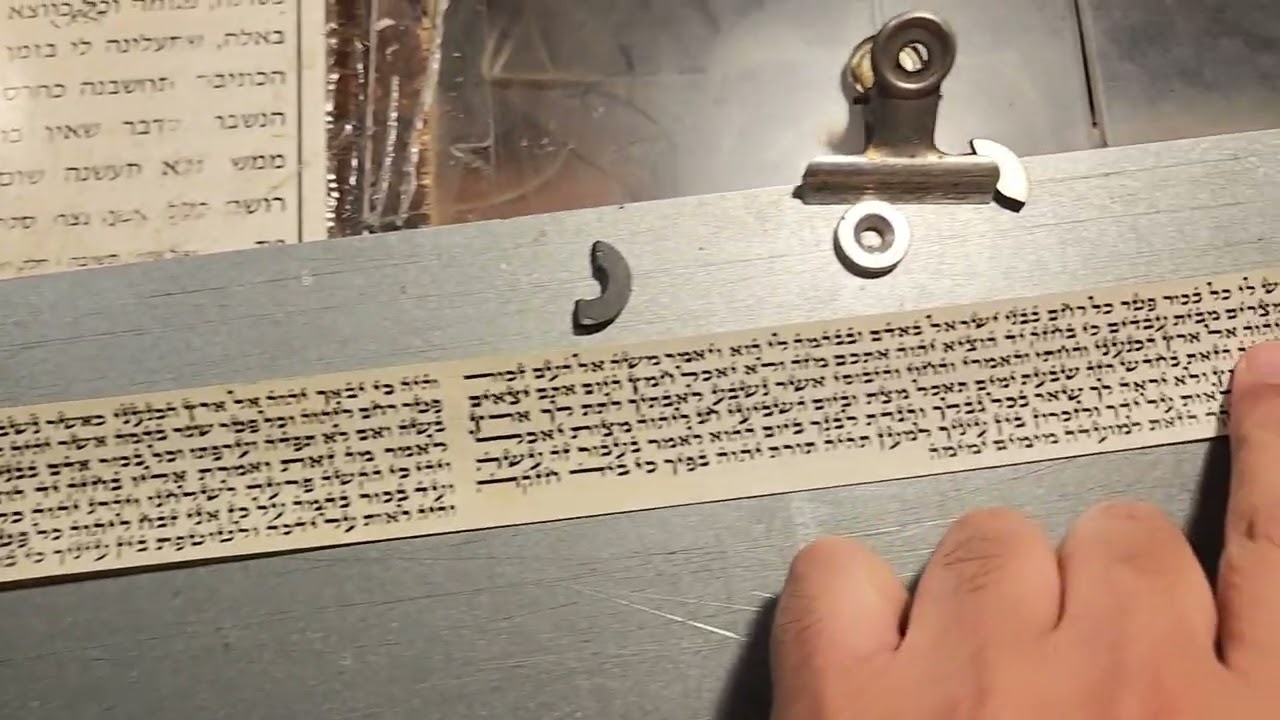 אותיות מיותרות בבדיקת תפילין של יד