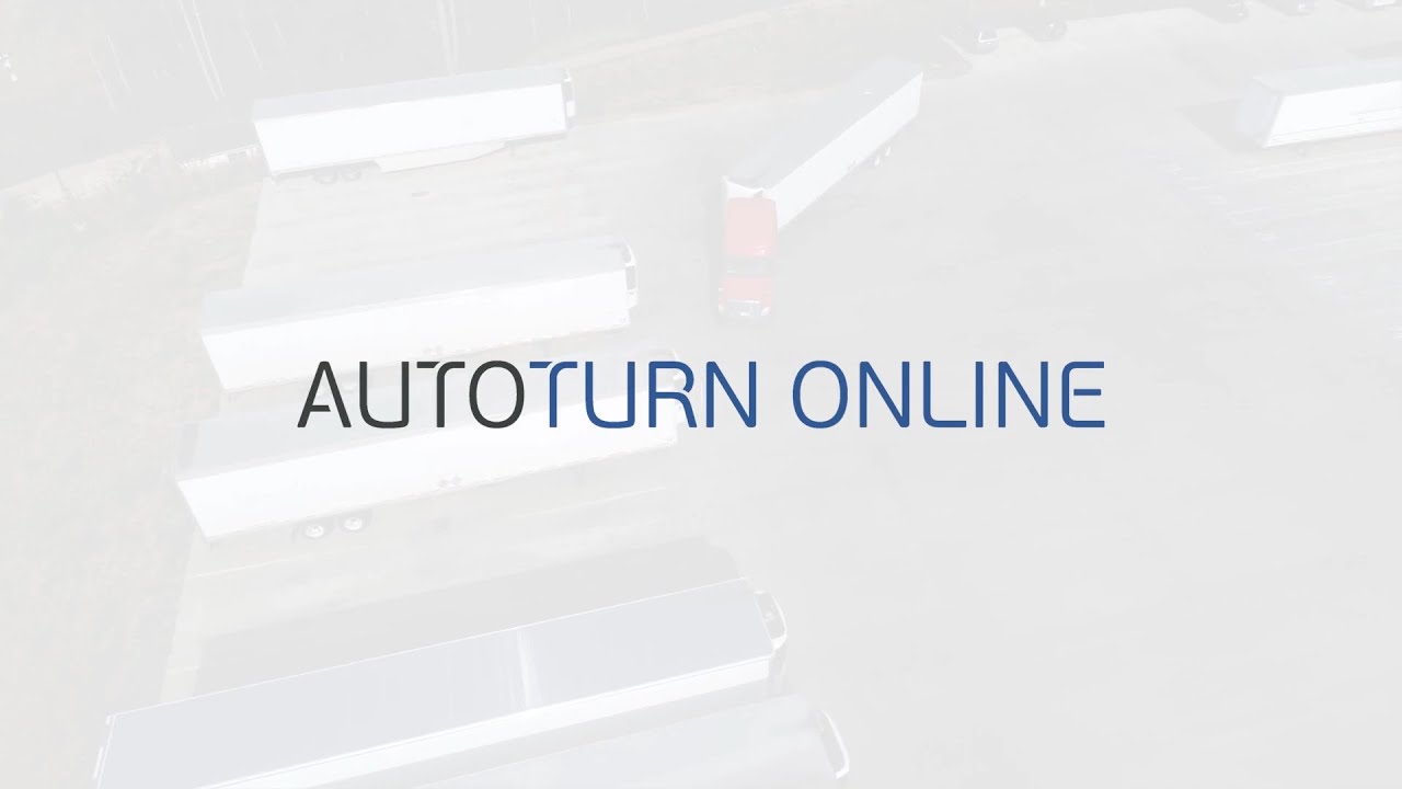 Upload DWG & DXF Files for Swept Path Analysis in AutoTURN Online
