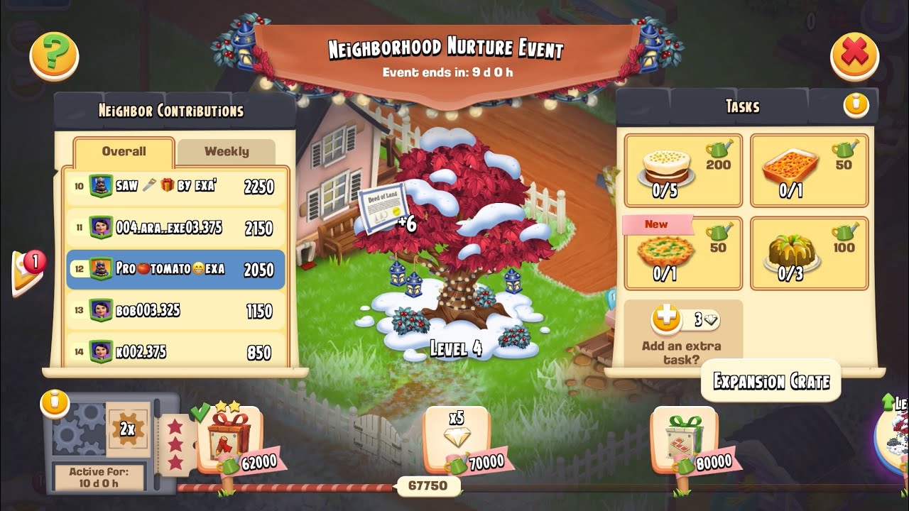 Hay Day Neighborhood Nurture Event 🌲 | QR Code Rewards 🎁 | Walkthrough Gameplay Level 150+ #hayday 