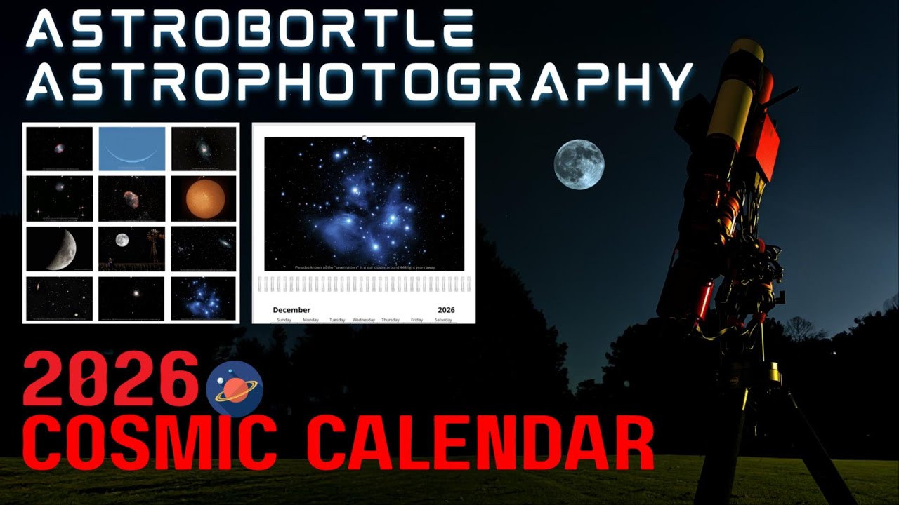 Telescope Dreams: Backyard Images That Made My 2026 Cosmic Calendar
