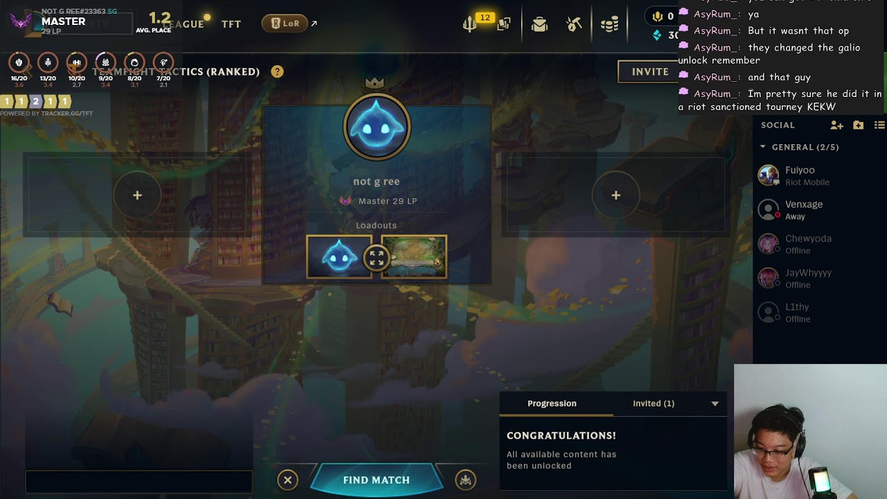 TFT STUFF