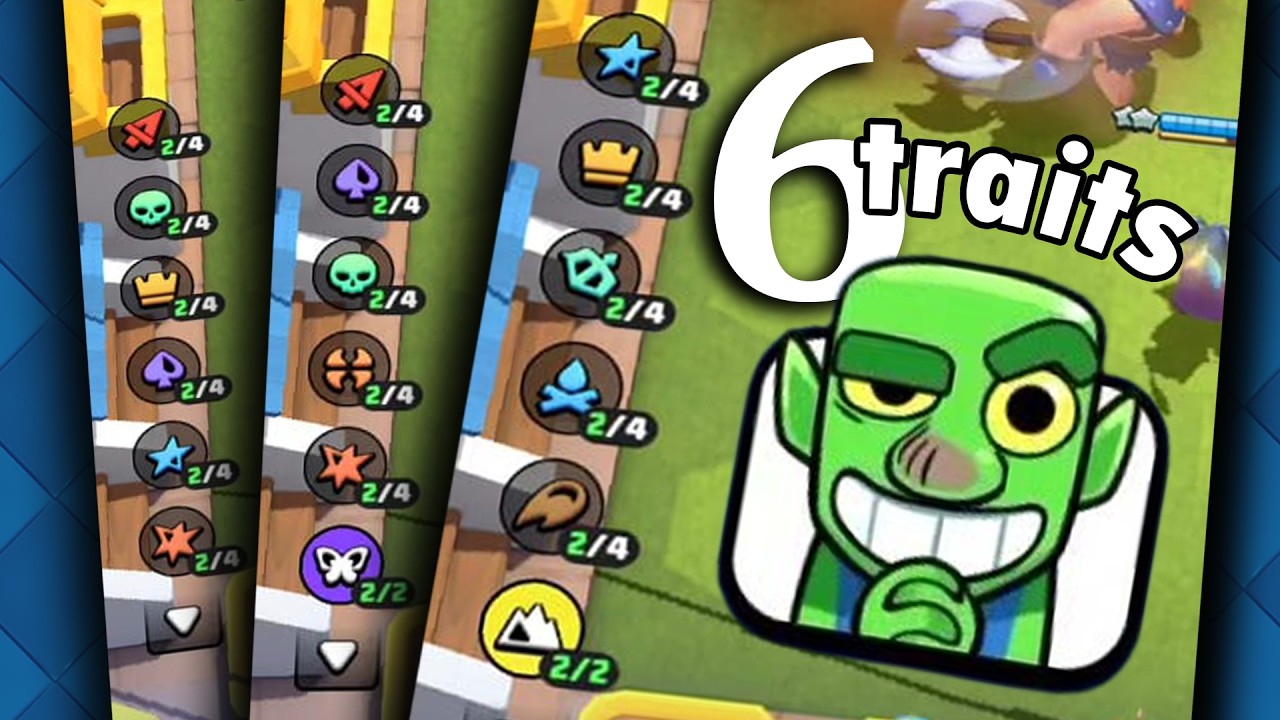 Three 6 TRAIT COMPS You Might Not Know in MERGE TACTICS!