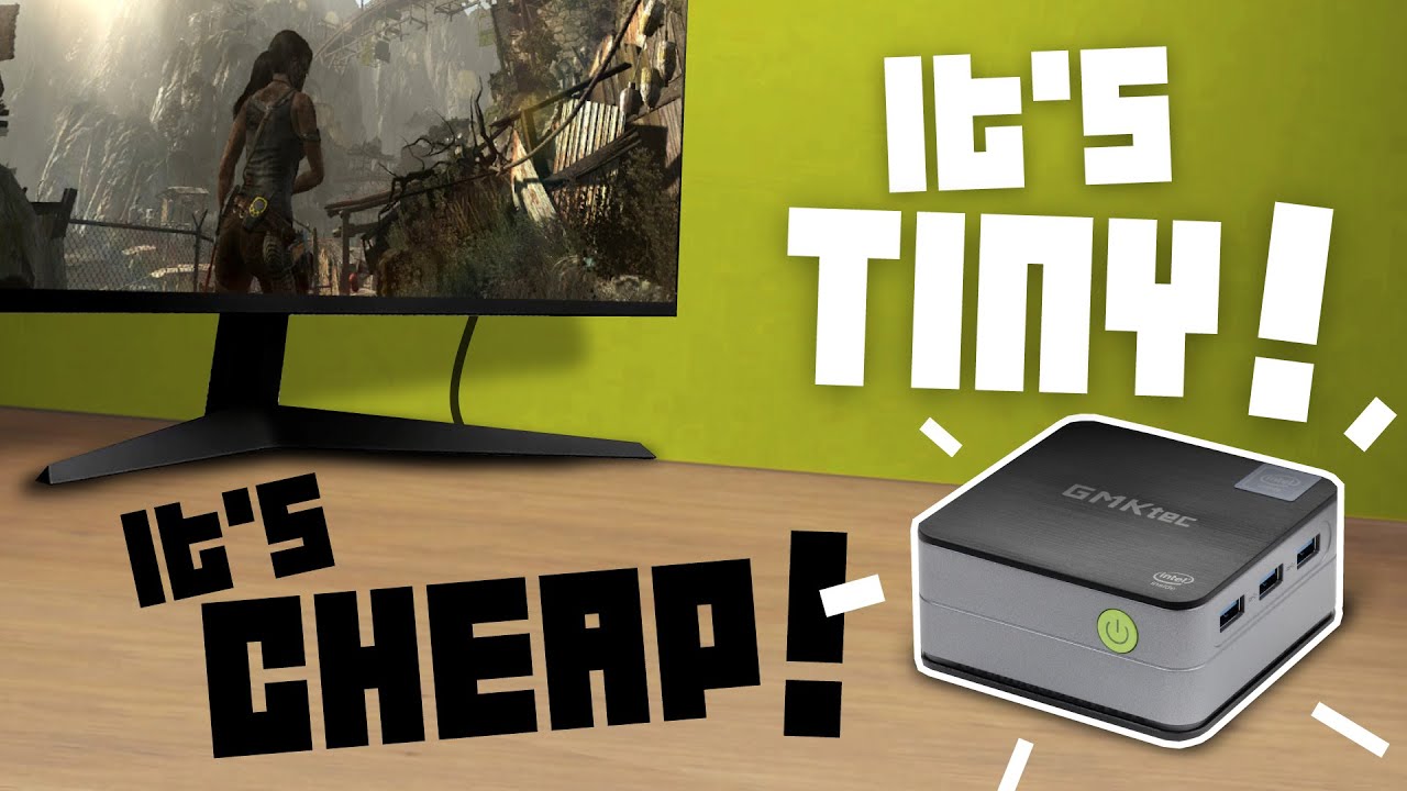 W jakie GRY można grać na SUPER TANIM mini PC?! (Recenzja GMKTec Nucbox G2)