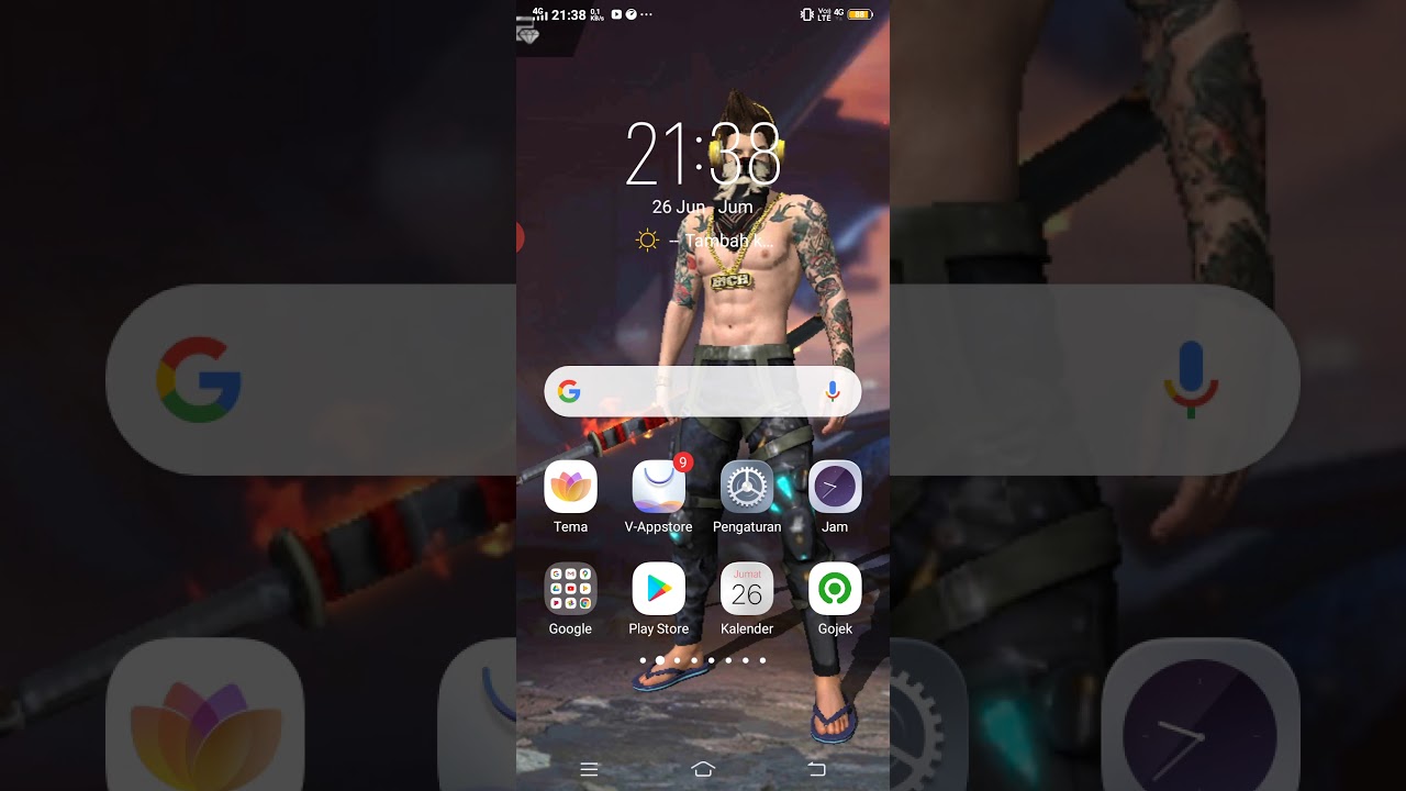 CARA MENGGANTI GAMBAE CENEL YUTUBE