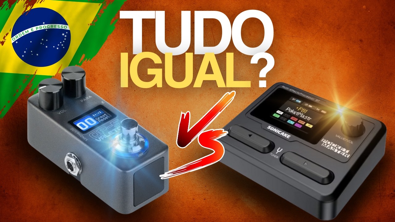 VALETON GP-5 vs SONICAKE Pocket Master - É A MESMA COISA? 👀